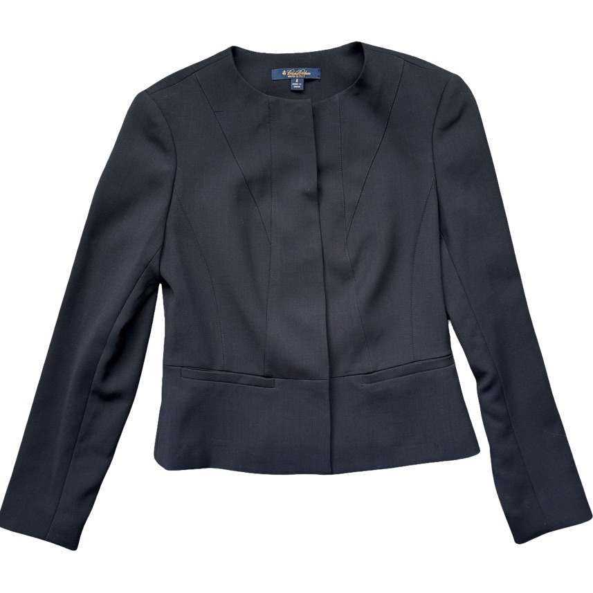 Black Brooks Brothers Blazer - Size 4